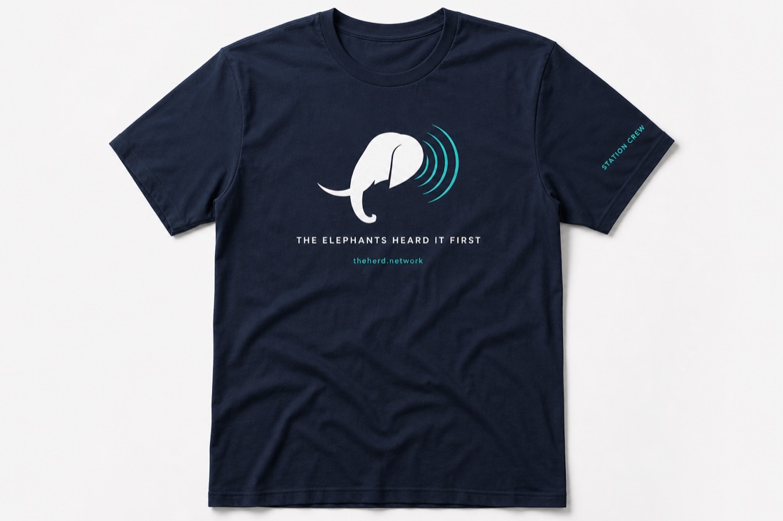HERD t-shirt — The Elephants Heard It First
